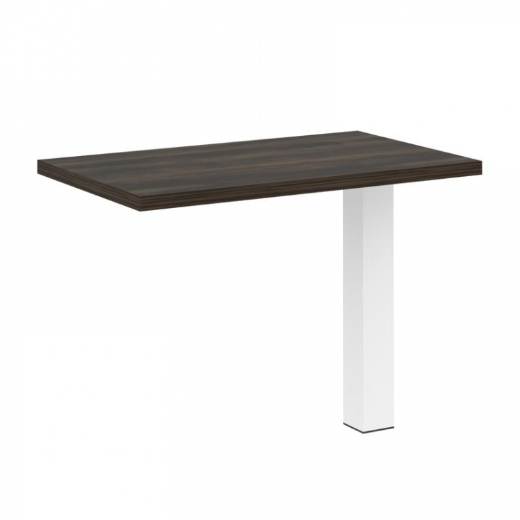 Yalta Брифинг-приставка LT.BR-3 Дуб Мали/Металл Белый 1000*600*750