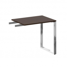 Metal System Direct Брифинг-приставка БО.ПР-2 Венге Цаво/Нержавеющая Сталь 800*600*750