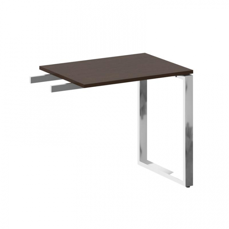 Metal System Direct Брифинг-приставка БО.ПР-2 Венге Цаво/Нержавеющая Сталь 800*600*750