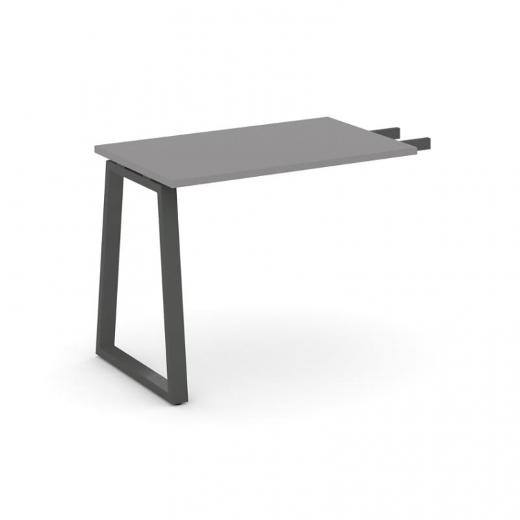 Стайл Проджект Брифинг приставка SN-6T1.BR-004 Серый Пепел/Металл Антрацит 1180*600*750