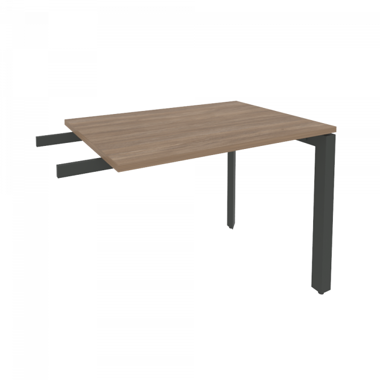 Onix Брифинг-приставка на П-образном м/к O.MP-BR-9 Дуб Аризона/Металл Антрацит 980*720*750