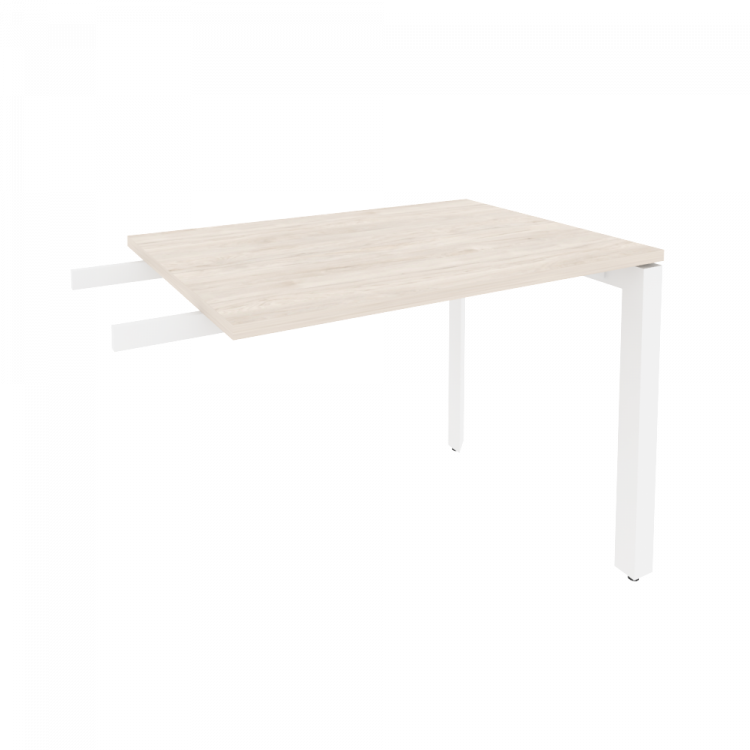 Onix Брифинг-приставка на П-образном м/к O.MP-BR-9 Денвер Светлый/Металл Белый 980*720*750