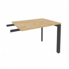 Onix Брифинг-приставка на П-образном м/к O.MP-BR-9 Тиквуд Светлый/Металл Антрацит 980*720*750