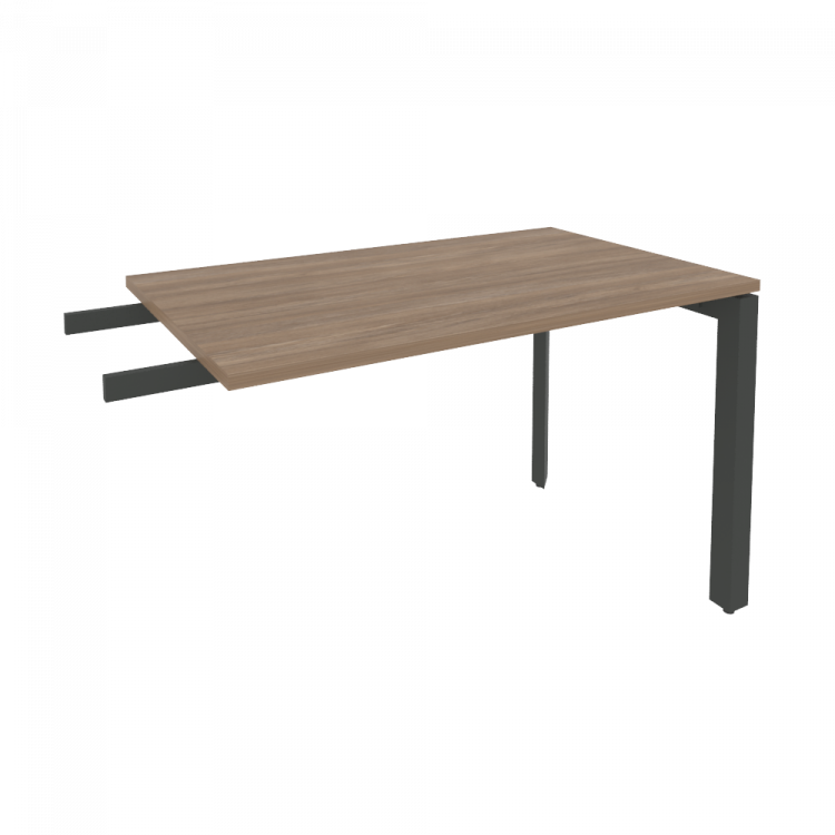 Onix Брифинг-приставка на П-образном м/к O.MP-BR-11 Дуб Аризона/Металл Антрацит 1180*720*750