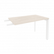 Onix Брифинг-приставка на П-образном м/к O.MP-BR-11 Денвер Светлый/Металл Белый 1180*720*750