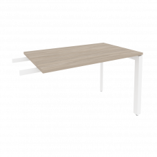Onix Брифинг-приставка на П-образном м/к O.MP-BR-11 Дуб Аттик/Металл Белый 1180*720*750