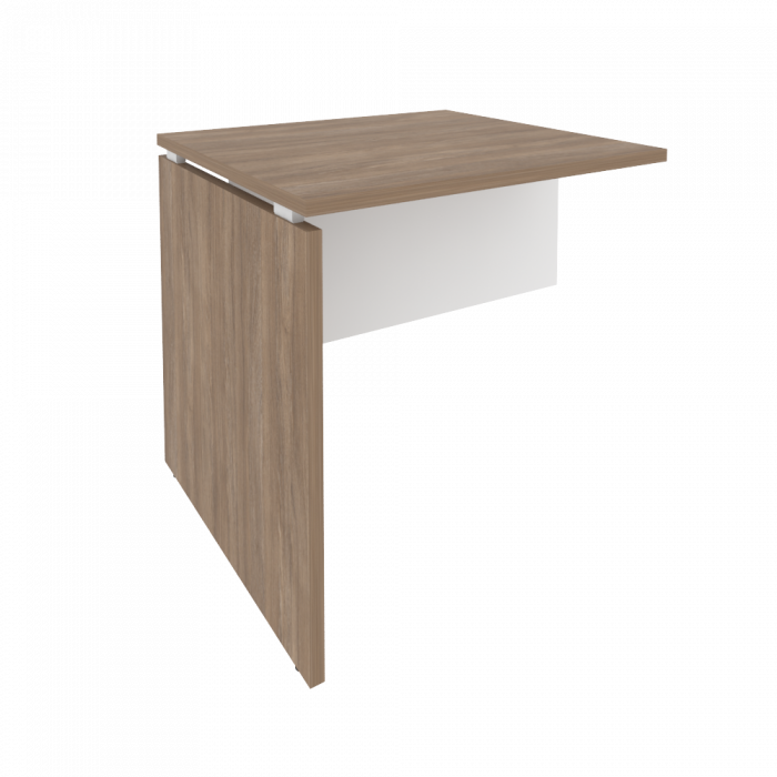 Onix Брифинг-приставка O.BR-7 Дуб Аризона/Белый Бриллиант 780*720*750