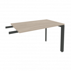 Onix Брифинг-приставка на П-образном м/к O.MP-BR-11 Дуб Аттик/Металл Антрацит 1180*720*750