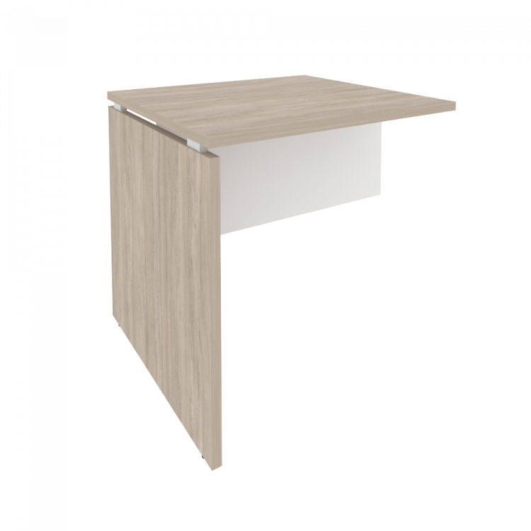 Onix Брифинг-приставка O.BR-7 Дуб Аттик/Белый Бриллиант 780*720*750