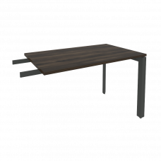 Onix Брифинг-приставка на П-образном м/к O.MP-BR-11 Дуб Мали/Металл Антрацит 1180*720*750