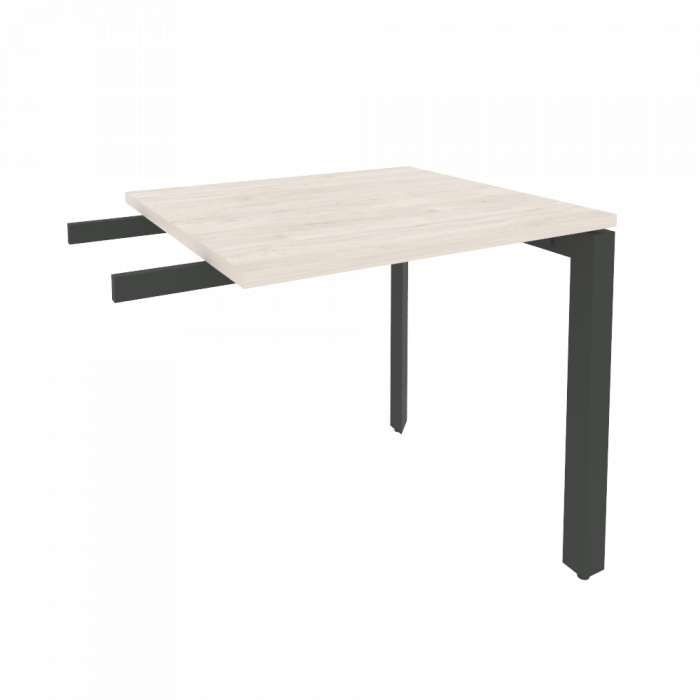 Onix Брифинг-приставка на П-образном м/к O.MP-BR-7 Денвер Светлый/Металл Антрацит 780*720*750