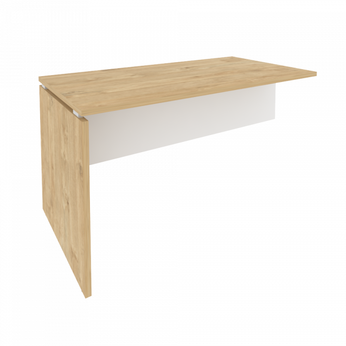 Onix Брифинг-приставка O.BR-13 Тиквуд Светлый/Белый Бриллиант 1380*720*750