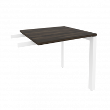 Onix Брифинг-приставка на П-образном м/к O.MP-BR-7 Дуб Мали/Металл Белый 780*720*750