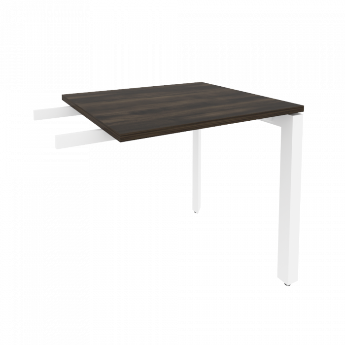 Onix Брифинг-приставка на П-образном м/к O.MP-BR-7 Дуб Мали/Металл Белый 780*720*750