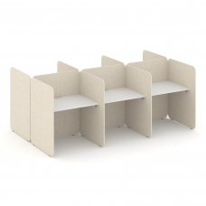 Call center Комплект №8 KC.K-008 Белый/Romeo 02 2412*1800*1200