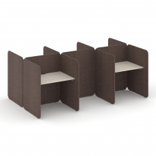 Call center Комплект №8 KC.K-008 Денвер Светлый/Romeo 04 2412*1800*1200