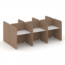 Call center Комплект №6 KC.K-006 Белый/Romeo 03 2412*1800*1200