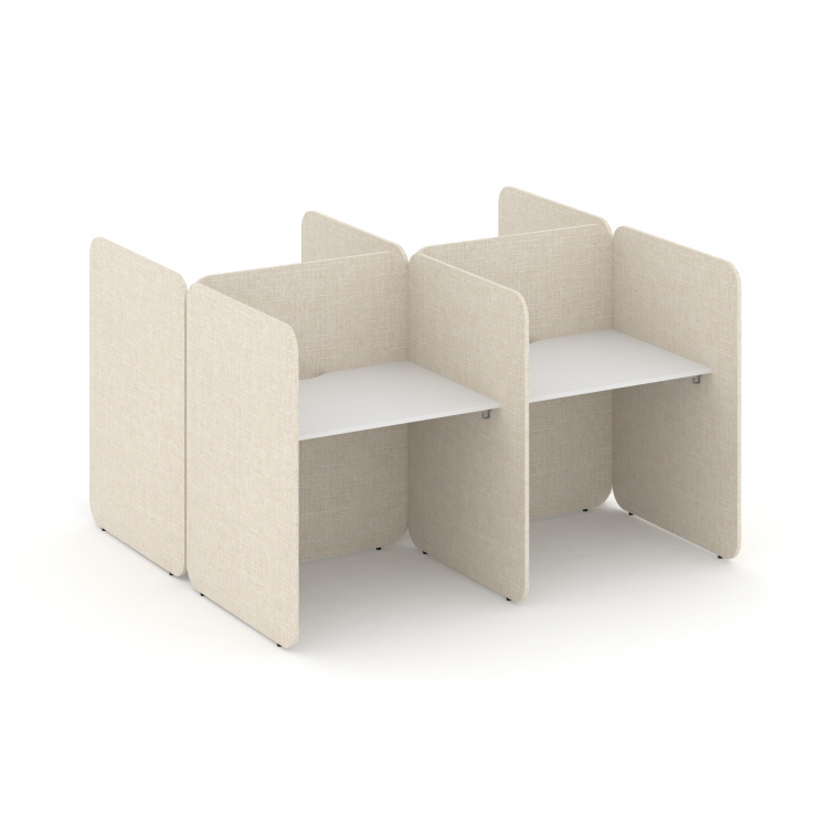 Call center Комплект №5 KC.K-005 Белый/Romeo 02 1614*1800*1200