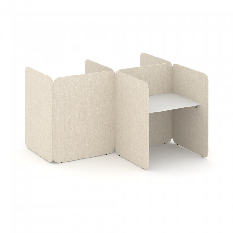 Call center Комплект №7 KC.K-007 Белый/Romeo 02 1614*1800*1200