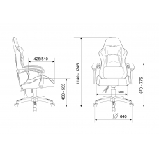 Кресло игровое Zombie Fortuna 1