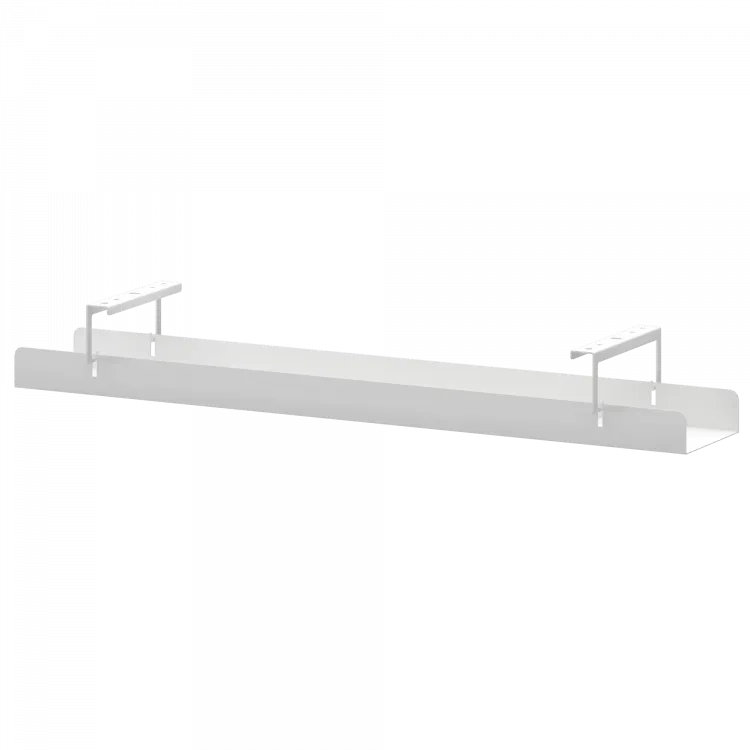 Кабель-канал для двойных бенчей MKZ-0160.Ф Белый 1400x160x110 Смарт