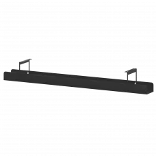 Кабель-канал для столов МК-0120.Ф Черный 1000x90x110 Смарт