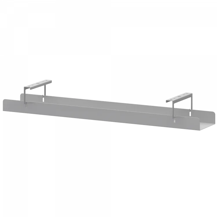 Кабель-канал для двойных бенчей MKZ-0140.Ф Металлик 1200x160x110 Смарт