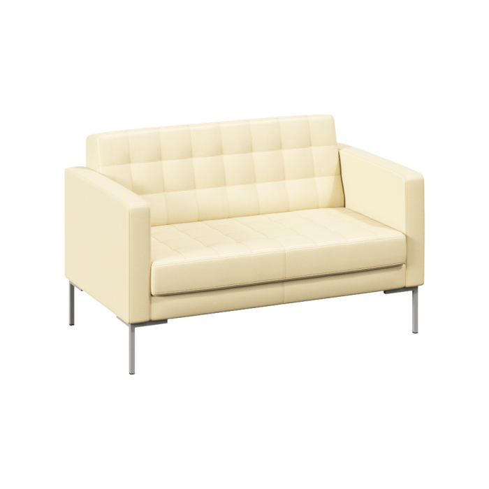 Forest Диван двухместный FR-DP-02 Oregon 11/Металл Серый 1360*800*840