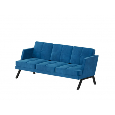 Aldo Диван трёхместный с декором из пуговиц ALDB-03L Velutto 54/Металл Черный 2010*875*890