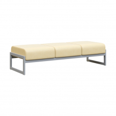 Module Банкетка трехместная MD.В3 Oregon 11/Металл Серый 1855*700*460