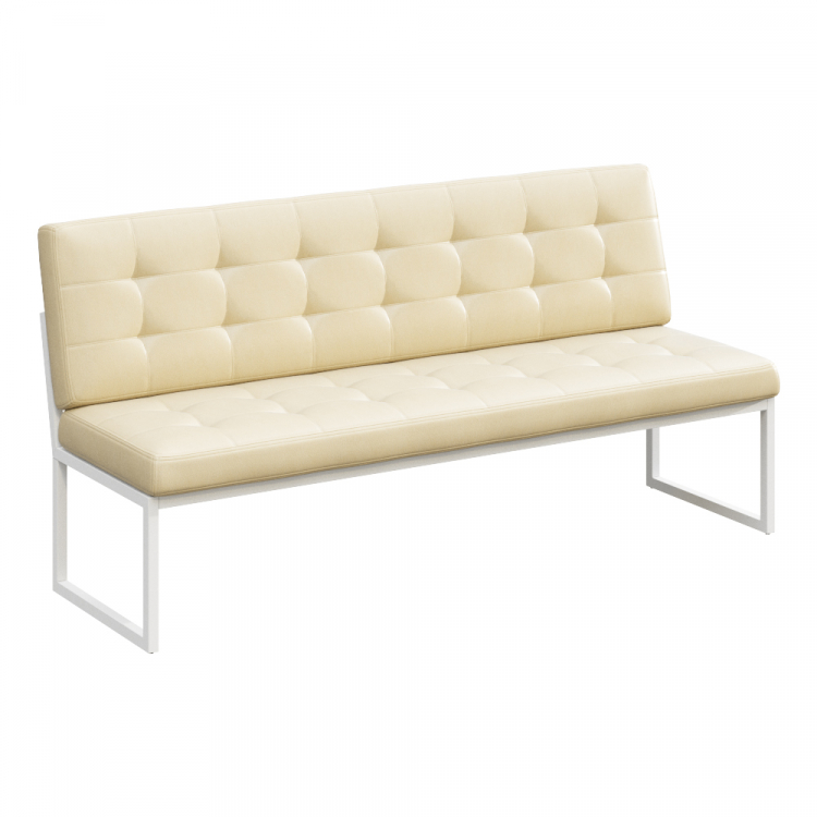 Next Диван трехместный NLT.D-3 Oregon 11/Металл Белый 1950*663*885