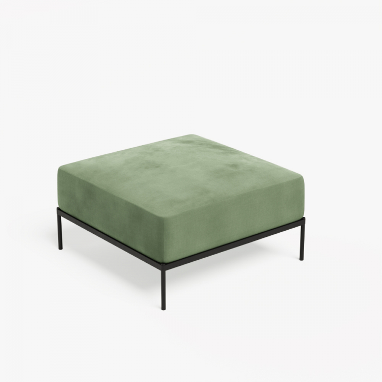 Rio Модуль без спинки РСЕ-03 Teddy 338/Металл Черный 810*810*445