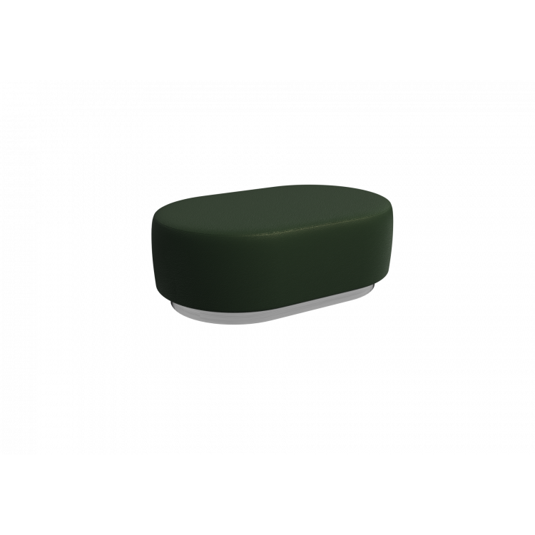 Vermont Пуфик PV-5 Latte Lux 412/Серебро 1200*800*425