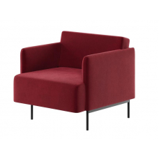 Stenly Диван одноместный STN-1 Alia 10/Металл Черный 800*840*760