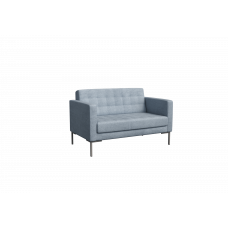 Forest Диван двухместный FR-DP-02 Enzo 994/Металл Серый 1360*800*840