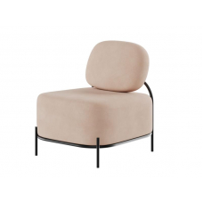 Jive Диван одноместный JVE-1 Velutto 65/Металл Черный 670*720*770