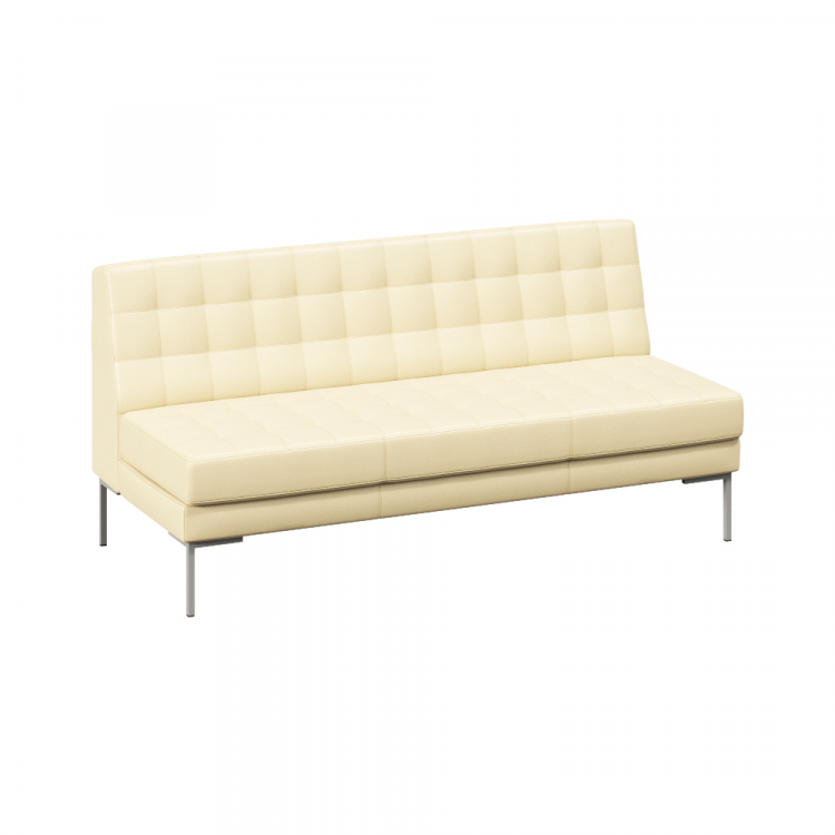 Forest Диван без подлокотников трехместный FR-D-03 Oregon 11/Металл Серый 1760*800*840