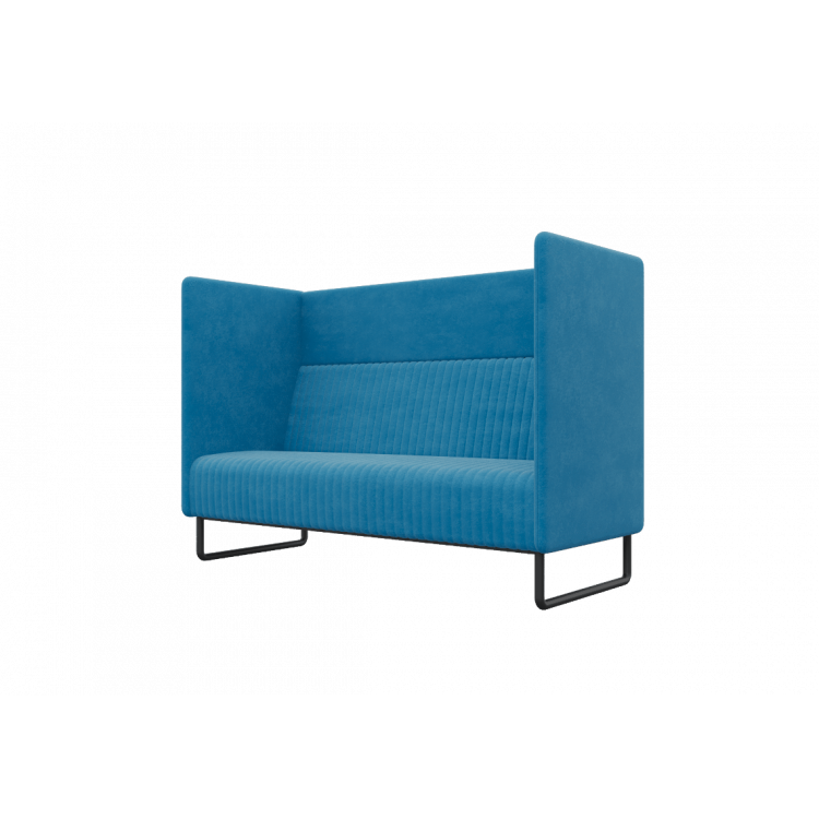 Bronks Диван двухместный BROS-2 Forward 785/Металл Черный 1715*760*1180