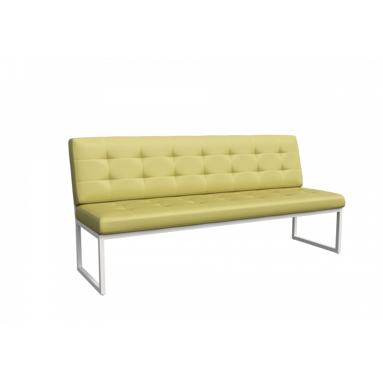 Next Диван трехместный NLT.D-3 Korfu 14/Металл Белый 1950*663*885