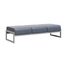 Module Банкетка трехместная MD.В3 Oregon 17/Металл Серый 1855*700*460