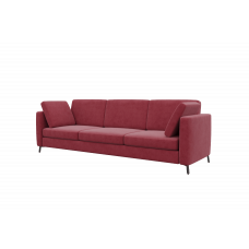 Brasco Диван трехместный BRS-3 Forward 325/Металл Черный 2450*800*840