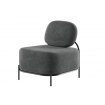 Jive Диван одноместный JVE-1 Velutto 75/Металл Черный 670*720*770