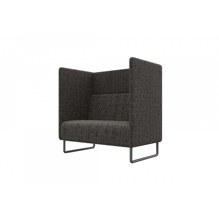 Bronks Диван одноместный BROS-1 Ness 012/Металл Черный 1050*760*1180