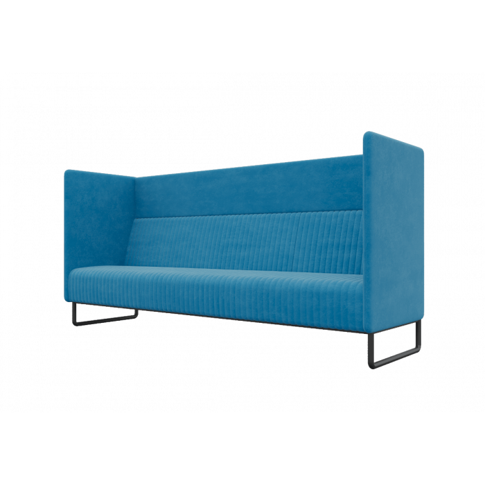 Bronks Диван трехместный BROS-3 Forward 785/Металл Черный 2100*760*1180