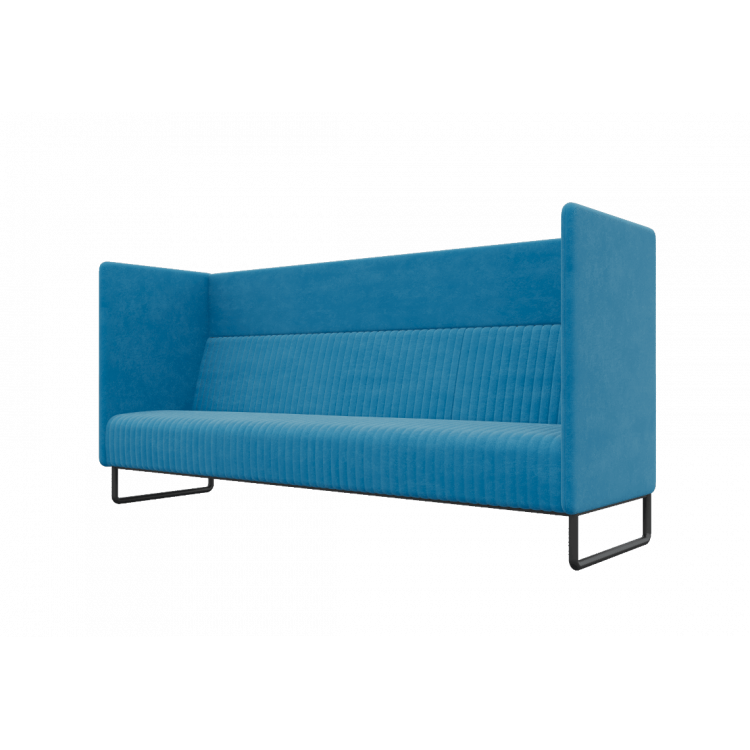 Bronks Диван трехместный BROS-3 Forward 785/Металл Черный 2100*760*1180