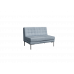 Forest Диван без подлокотников двухместный FR-D-02 Enzo 994/Металл Серый 1180*800*840