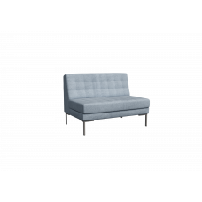 Forest Диван без подлокотников двухместный FR-D-02 Enzo 994/Металл Серый 1180*800*840