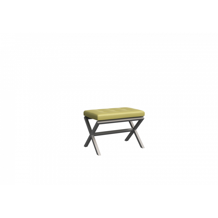 Next Банкетка одноместная NLT.L-1 Korfu 14/Металл Серый 650*380*480