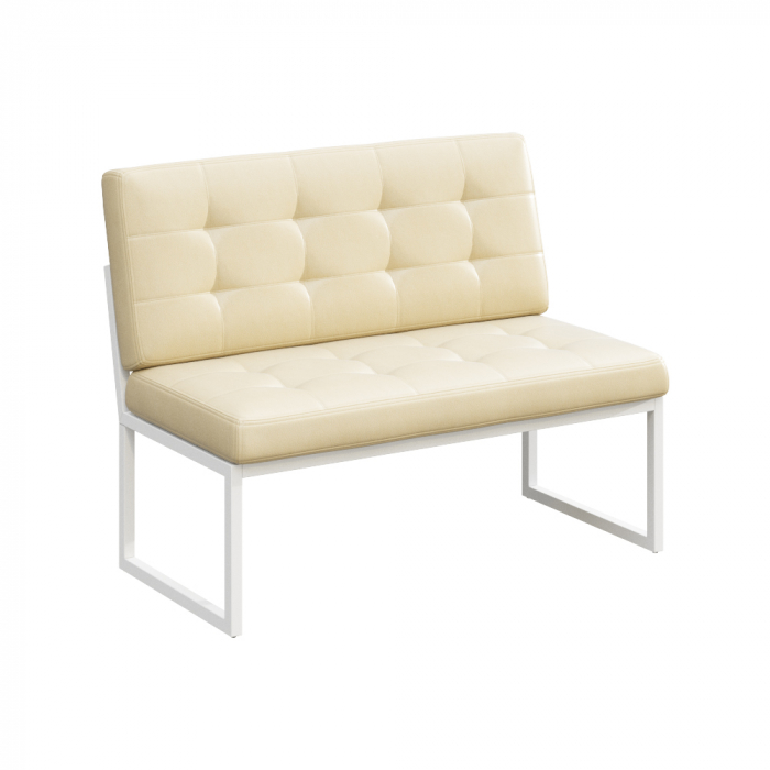 Next Диван двухместный NLT.D-2 Oregon 11/Металл Белый 1300*663*885