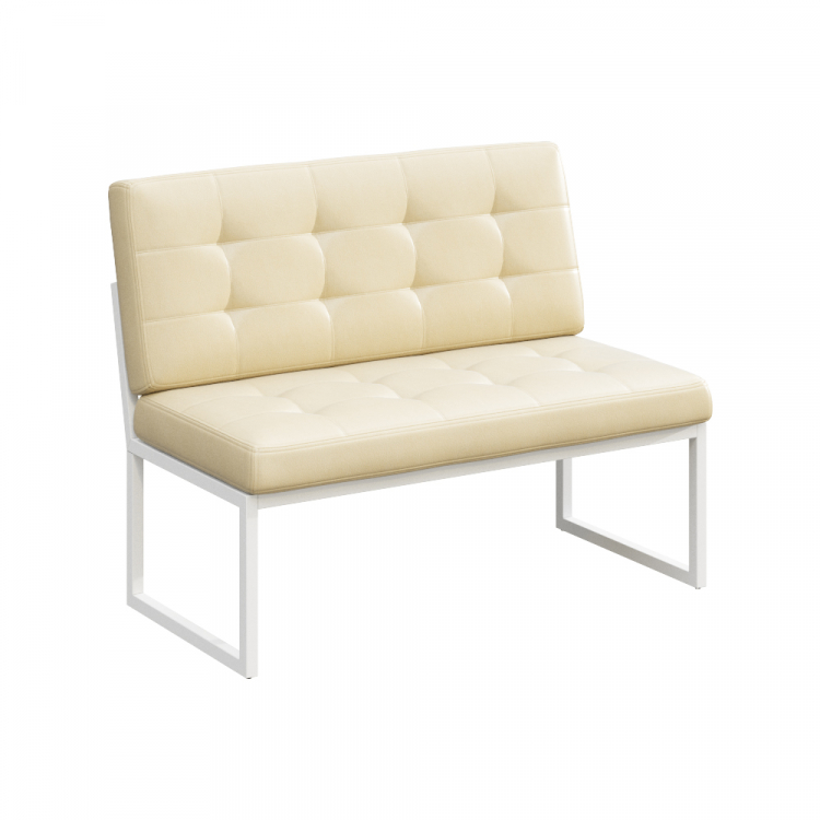 Next Диван двухместный NLT.D-2 Oregon 11/Металл Белый 1300*663*885